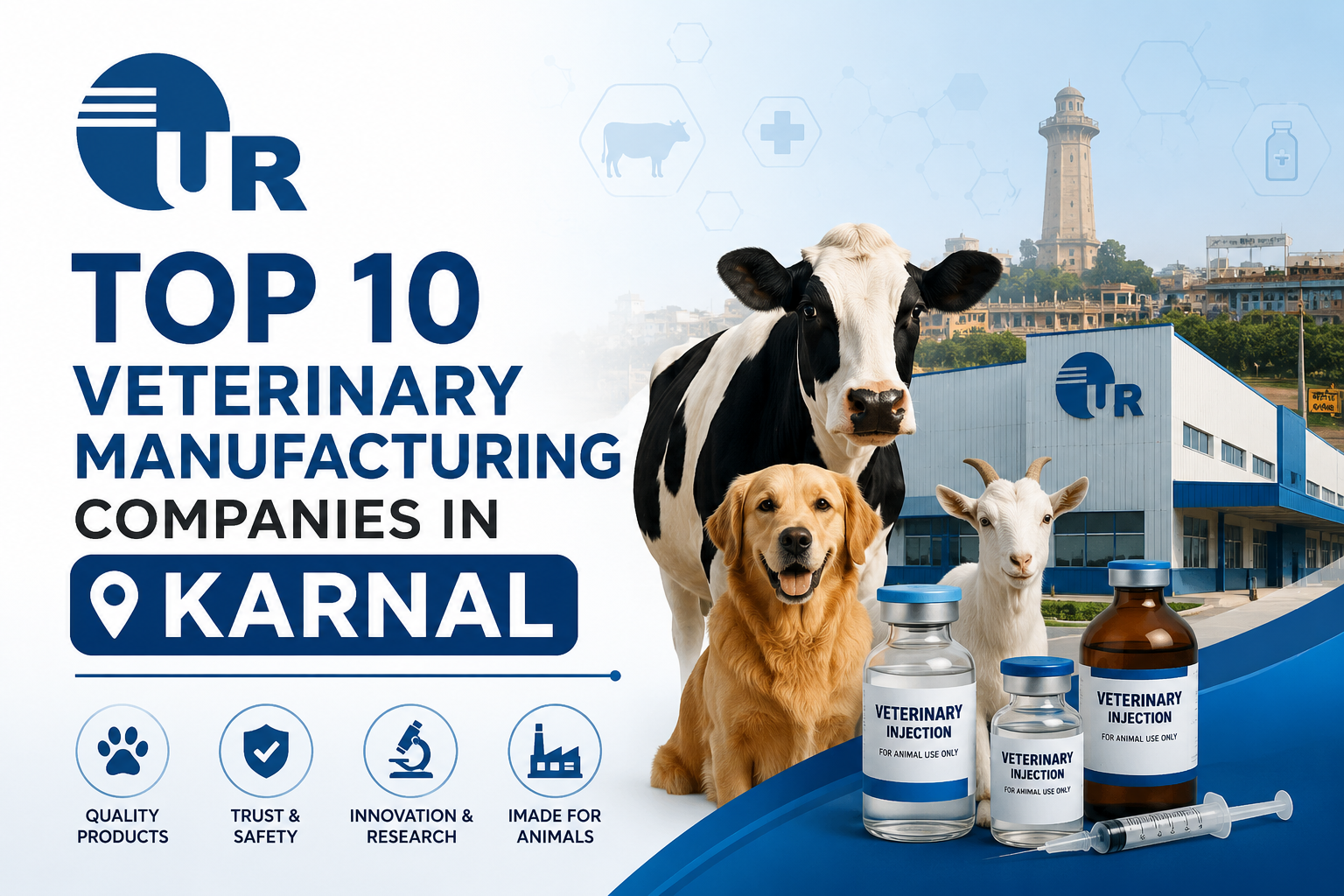 Top 10 Veterinary Manufacturing Companies in Karnal- Uniray Lifesciences